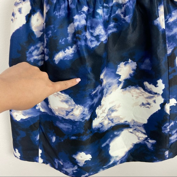 Kate Spade Women's Floral Bluedusk Zip Joss Dress Sz 4 - Picture 2 of 9